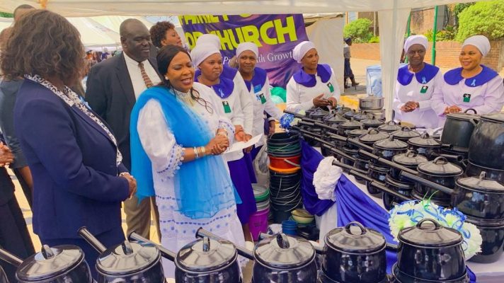 First Lady Cyclone Idai Pots