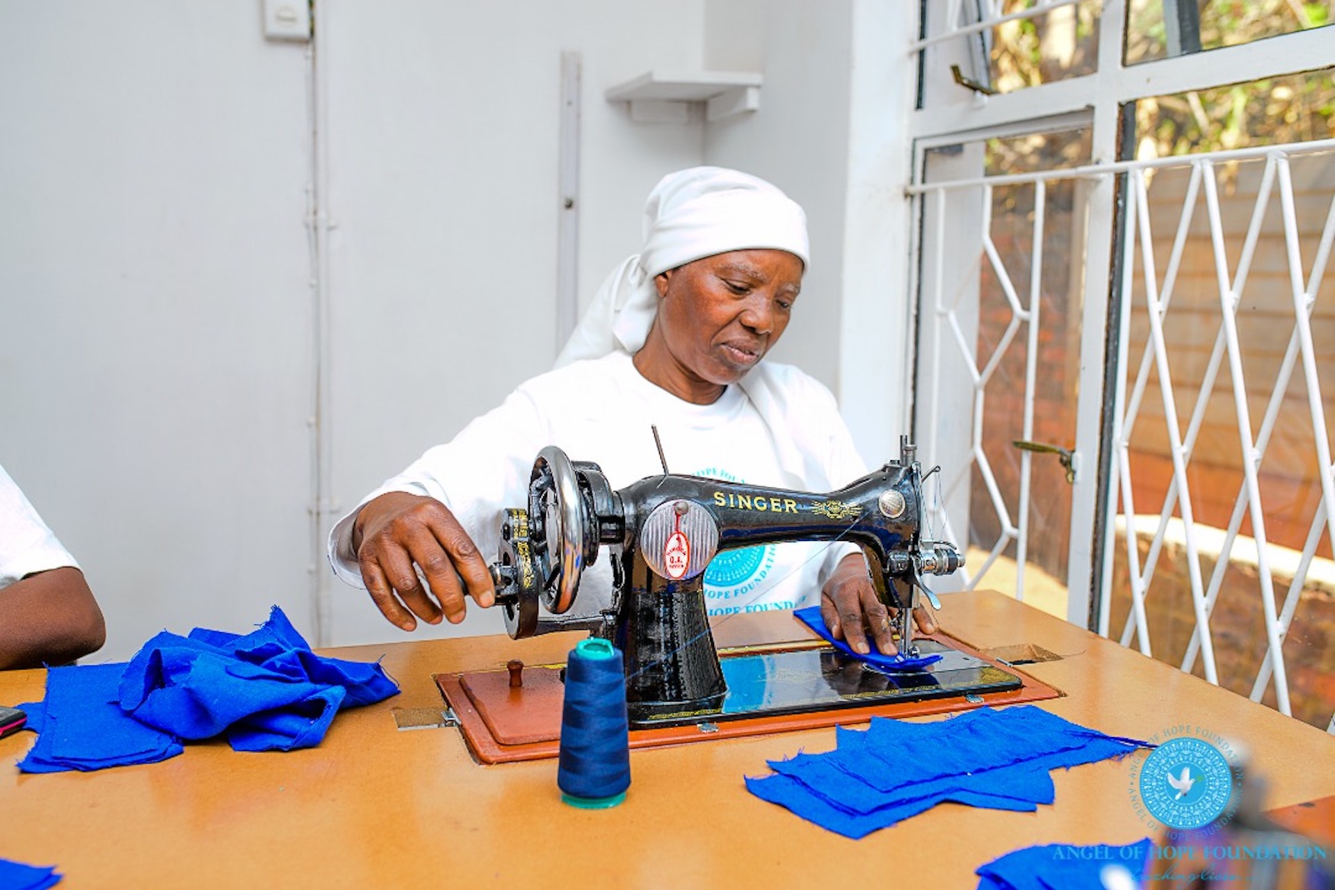Sanitary Pad Sewing
