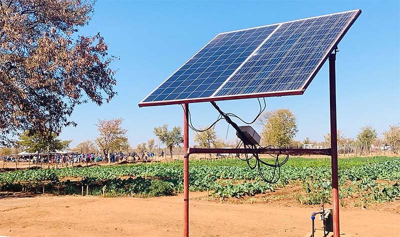 solar powered borehole